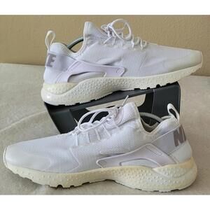 Size 11 - Nike Air Huarache Run Ultra White Sneakers 819151- 100 Nike Shoes